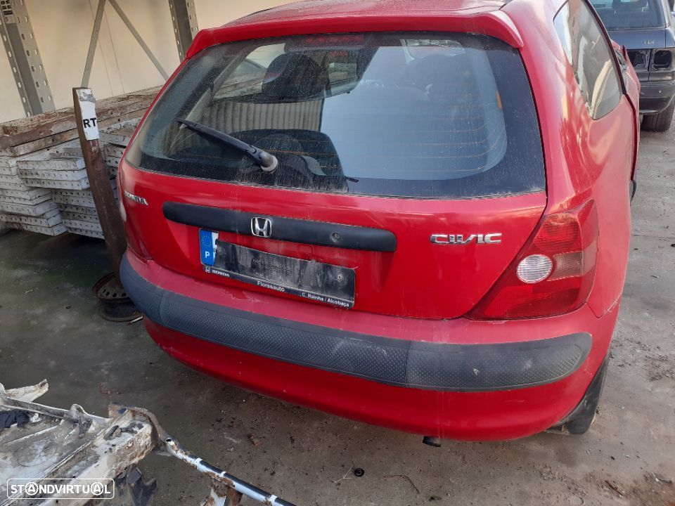 Mala para choques e farolins honda civic 2001 - 1