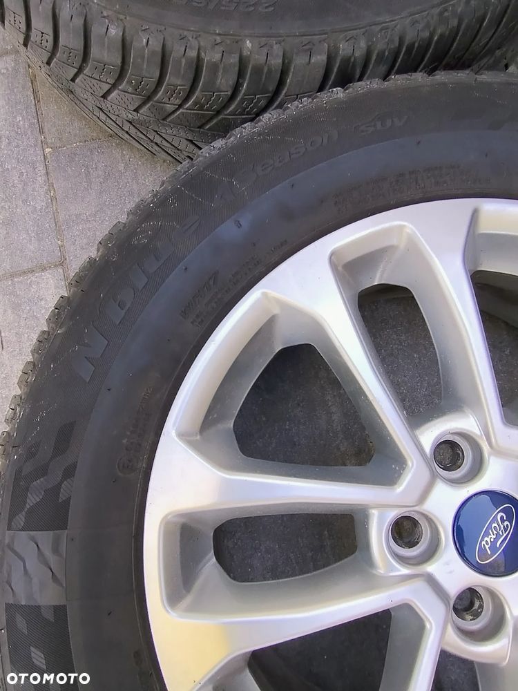 4 oryginalne koła 17 cali z czujnikami TPMS (felgi+opony+czujniki) do Ford Kuga MK3 - 4