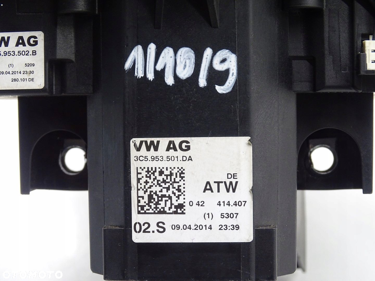 PRZEŁĄCZNIK ZESPOLONY TAŚMA MANETKI VW PASSAT B7 3C5953501DA 5K0953569BA - 6