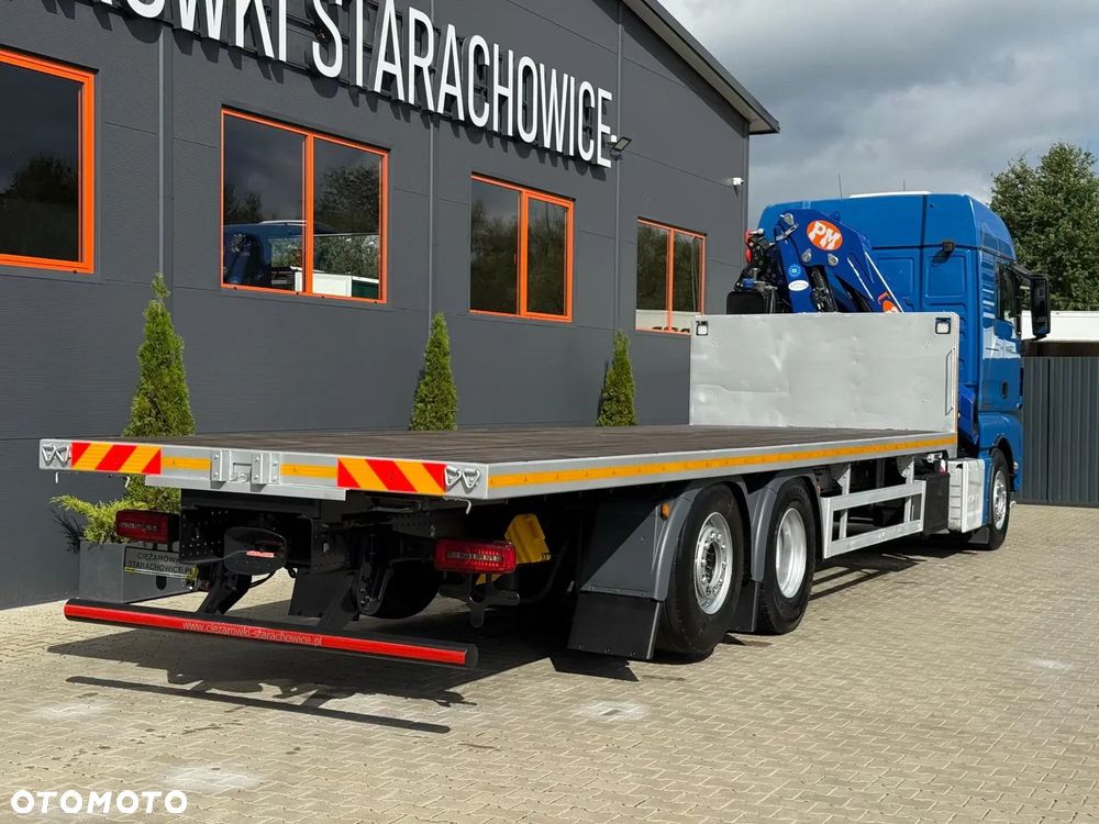 MAN MAN TGX 26.520 // E6 // Klimatyzacja / PLATFORMA Z ŻURAWIEM PM 23P // dźwig, pomoc drogowa, crane, kran // Świeżo sprowadzony z Niemiec - 8