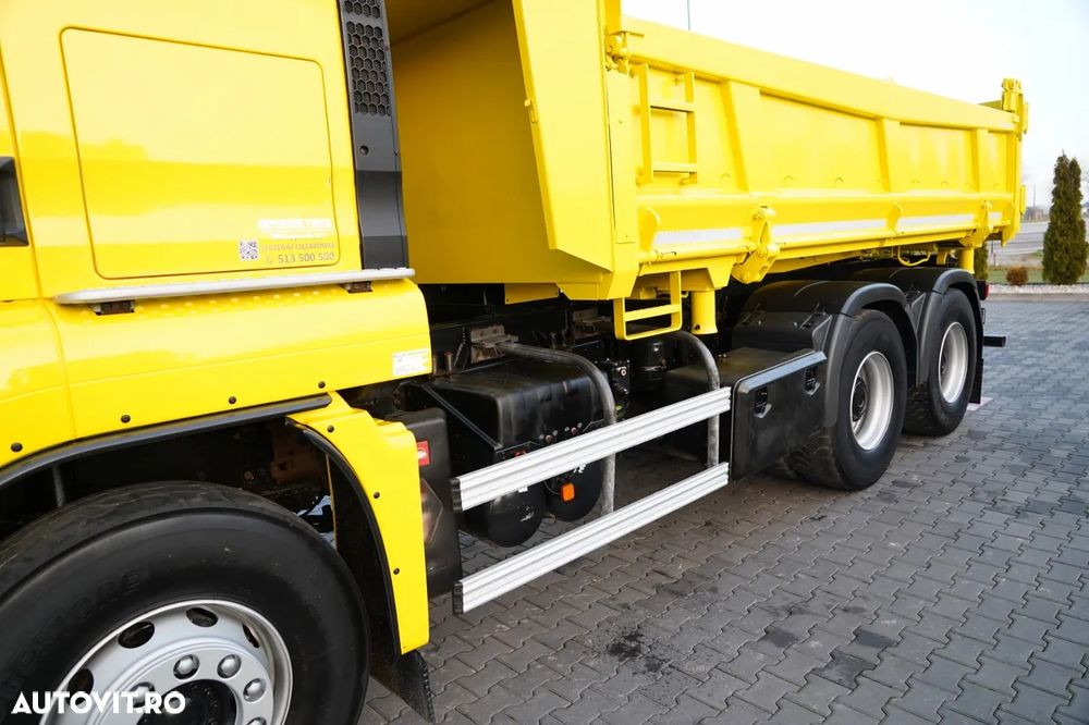 MAN TGS 26.440 / 6X4 / BASCĂLARE DUBLE / HIDRODOXIE / AUTOMATĂ / CABINĂ DE CUȘET - 17
