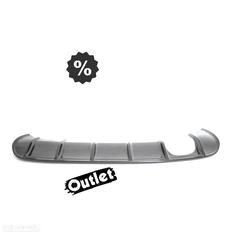 R024018C4 DIFUSOR PÁRA-CHOQUES TRASEIRO AUDI A3 8P 8PA SPORTBACK 08-12 LOOK S LI - 8