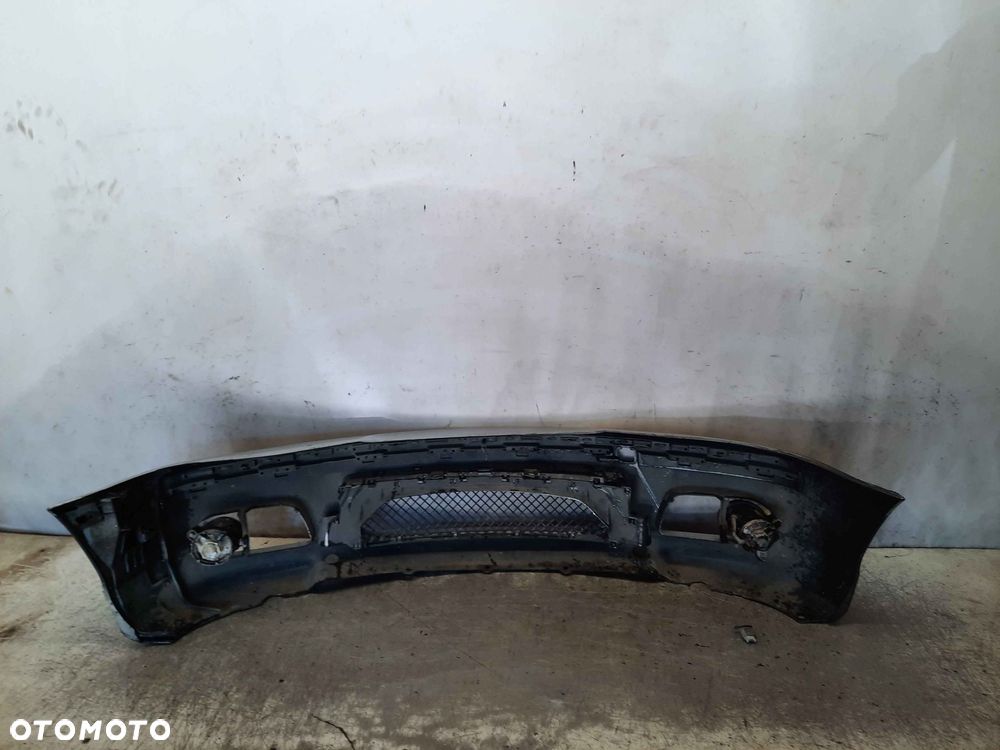 ^ ZDERZAK PRZÓD PRZEDNI BMW E46 SERIA 3 III COUPE M PAKIET TITANSILBER SREBRNY HALOGENY - 7