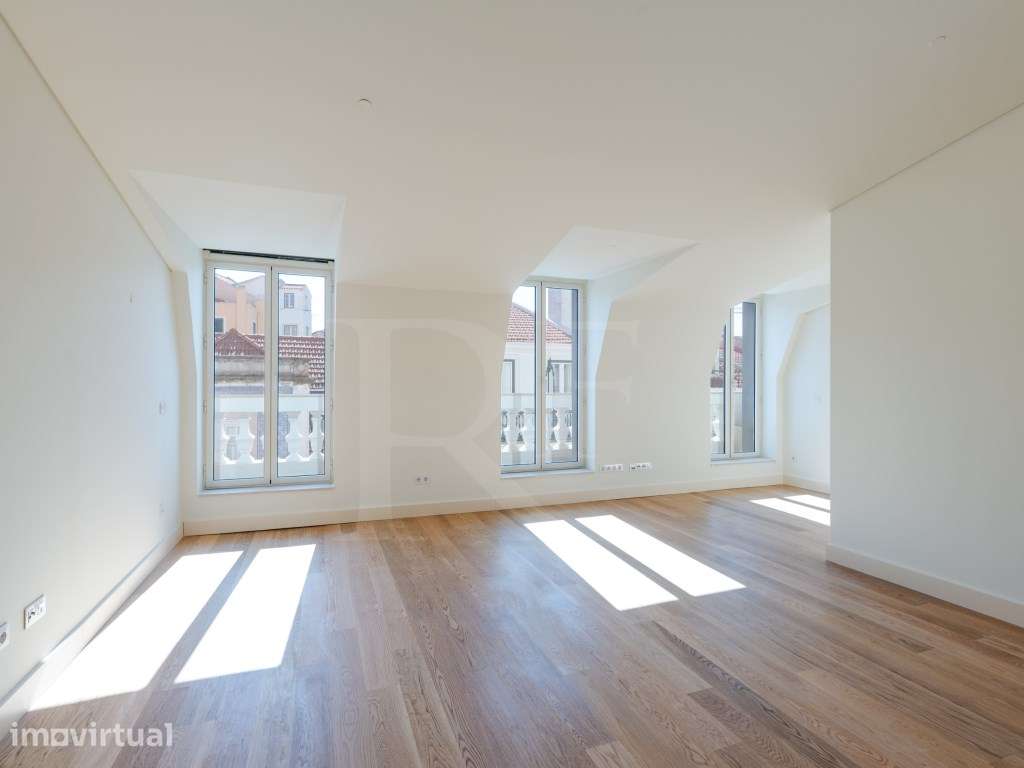 Penthouse T2 com varanda e vista rio em Lisboa - Grande imagem: 5/29