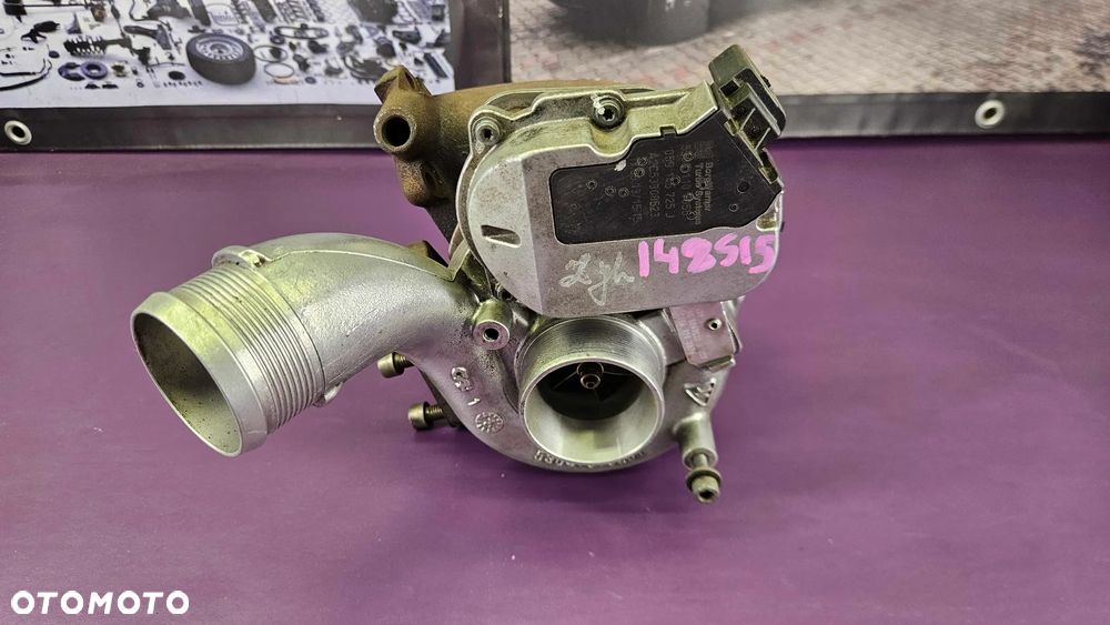 Turbina 059145702H 059145725J Turbosprężarka Turbo Sterownik Moduł Nastawnik 2.7 3.0 TDI V6 Audi A6 C6 A8 VW - 8