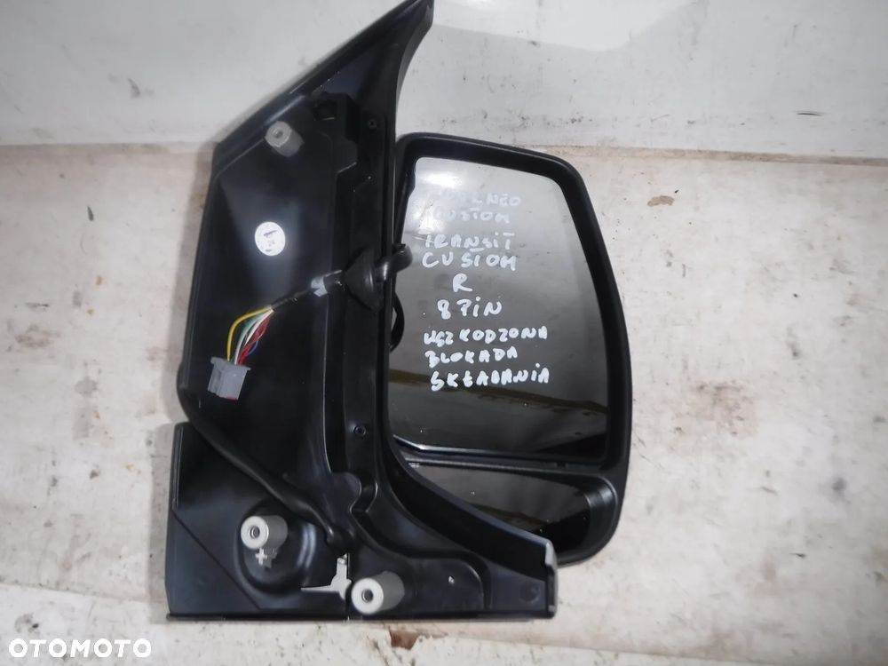 ford transit custom lusterko prawe 8 pin eu - 4