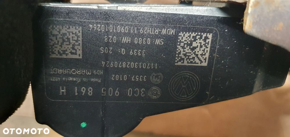 Kolumna kierownicza krzyżak blokada kierownicy VW Passat B6 3C0905861H 3C1419501R - 7