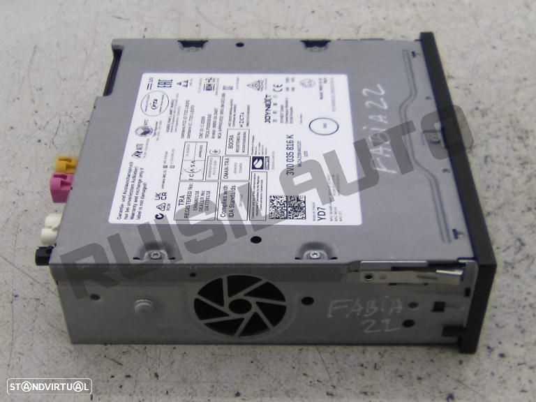 Rádio 3v003_5816k Skoda Fabia Iv (pj) [2019_2024] 1.0 Tsi - 3