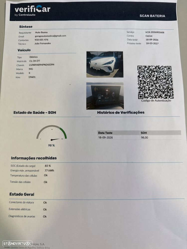 MG MG4 77 kWh Extended Range Luxury - 16