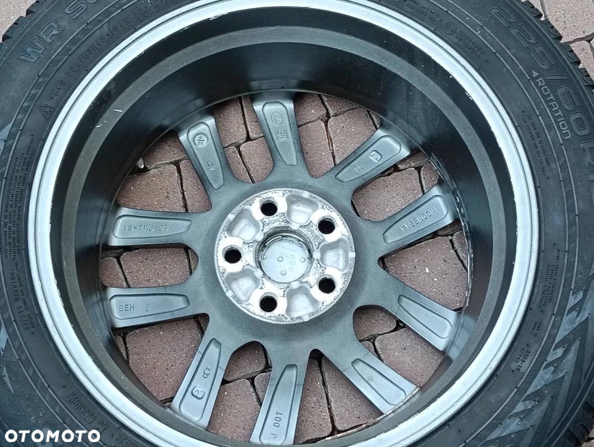 LEXUS NX 14-21r Koła z Oponami Zimowymi 225/60 R18 NOKIAN 19r - 22