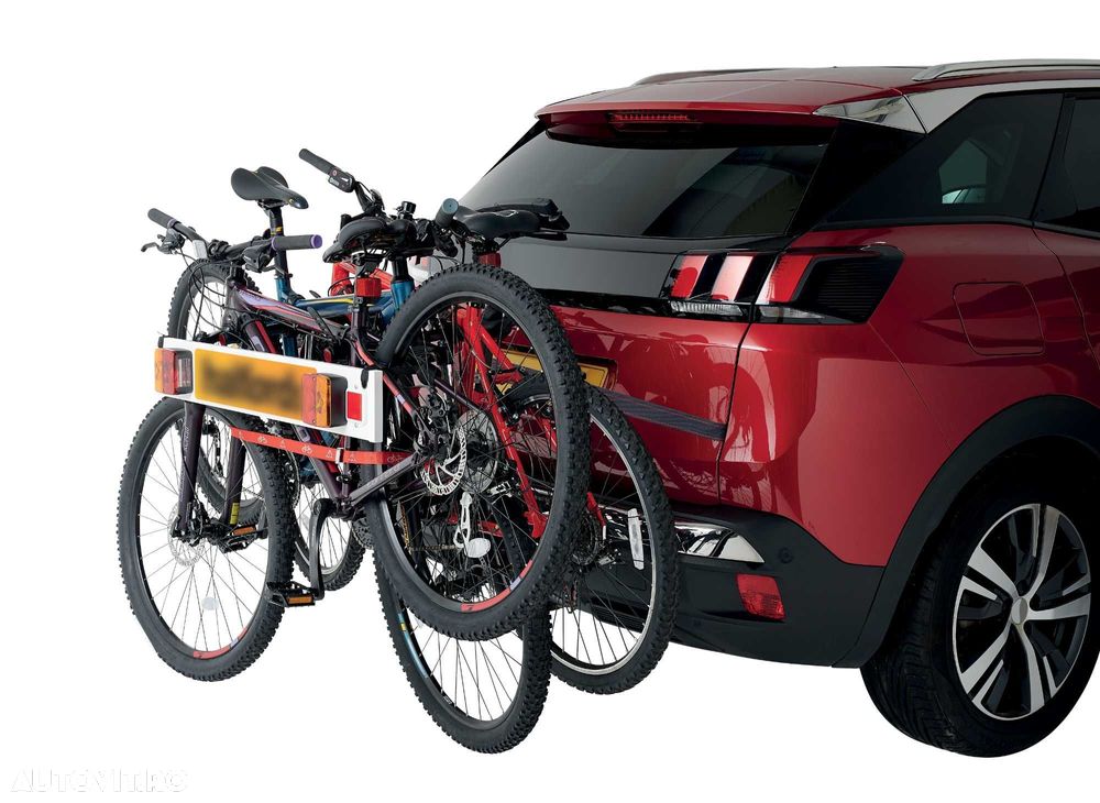 Suport 3 biciclete auto Menabo Marius cu prindere pe carlig - 5