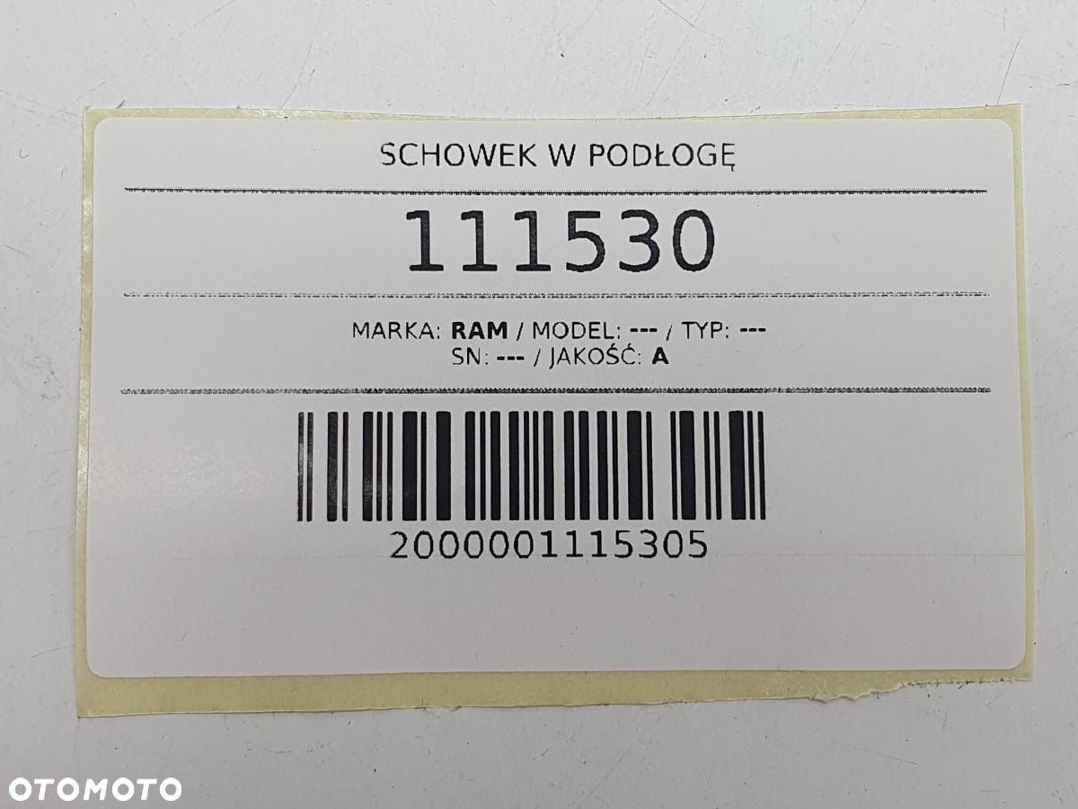 SCHOWEK W PODŁOGĘ RAM 1500 2018 2020 - 6