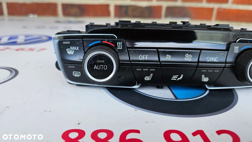 BMW X1 F48 2 F45  X2 F39 Panel klimatyzacji Sterowanie nawiewem panel klimy AC Panel obsługi automatycznej klimatyzacji 9471102 - 3