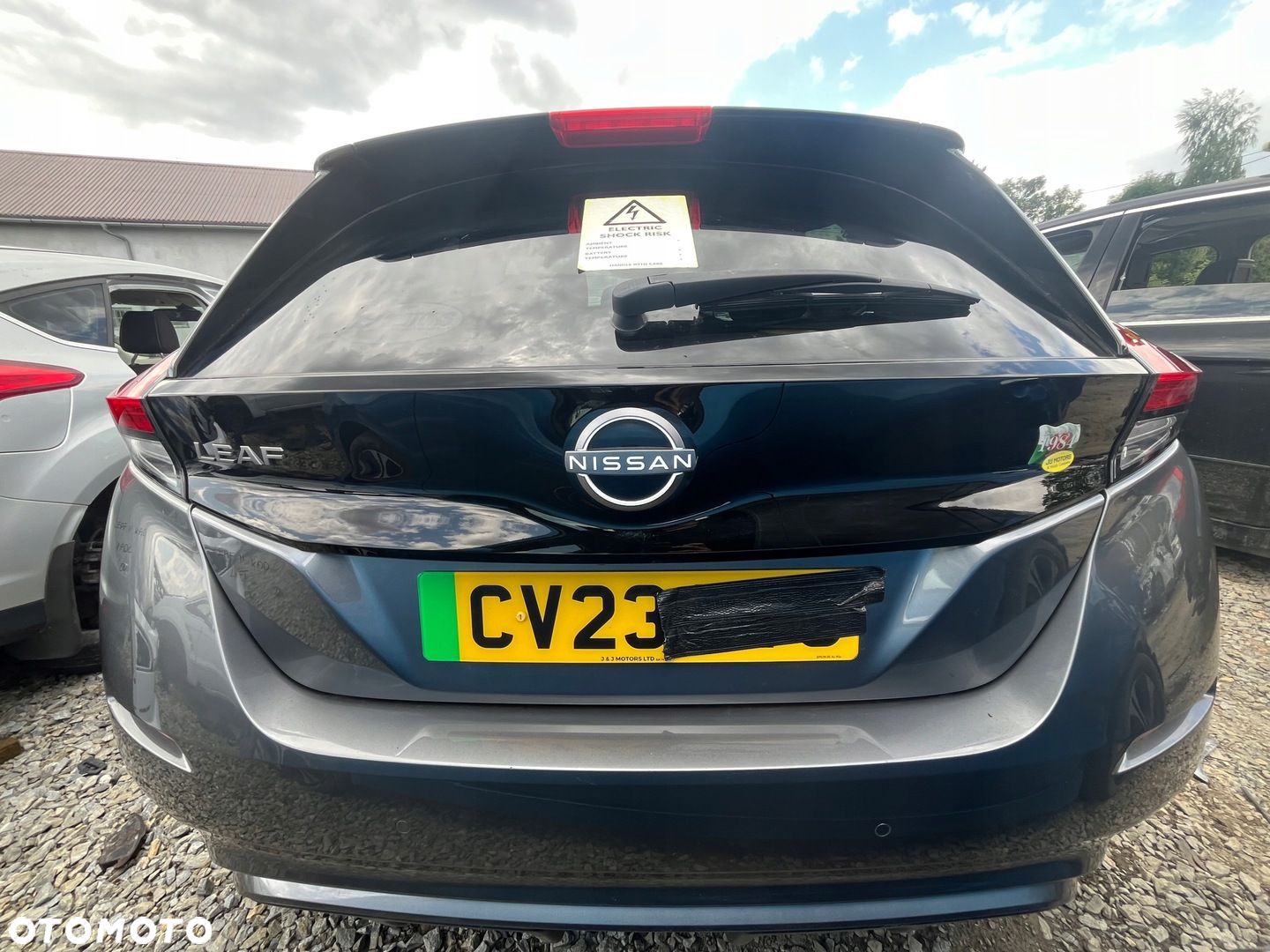 KLAPA BAGAŻNIKA NISSAN LEAF ZE1 II 2 LIFT KAD - 1