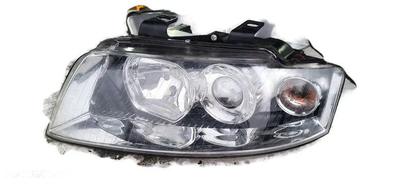 AUDI A4 B6 02r LAMPA LEWA PRZEDNIA PRZÓD 8E0941030C - 1