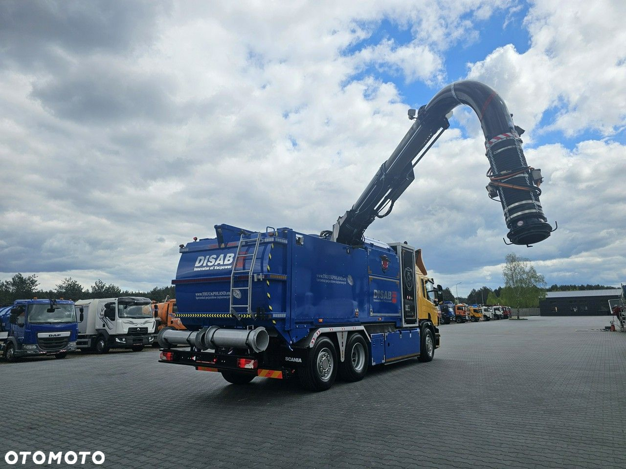 Scania DISAB ENVAC Saugbagger odkurzacz koparka ssąca substancje sypkie - 23