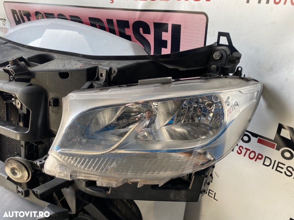 Fata completa Mercedes Sprinter 910 2018 2019 2020 2021 2022 2023 Bara fata Capota Faruri Grila Aripi Radiator - 3