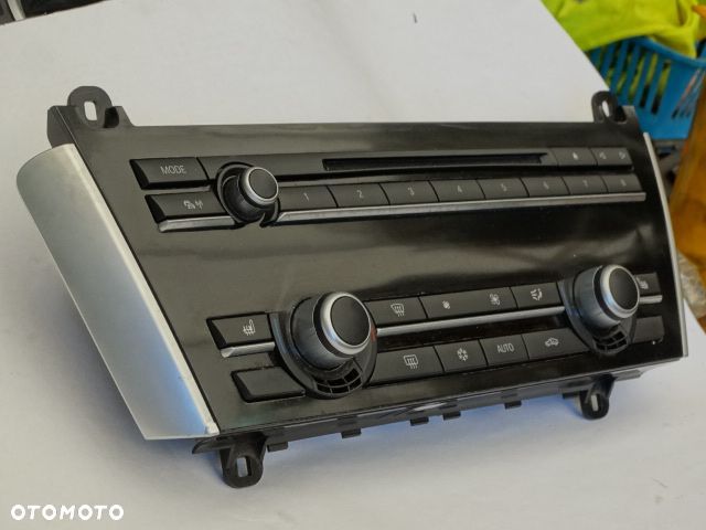 BMW F01 F07 F10 Panel Radio Klima 9249760 - 4