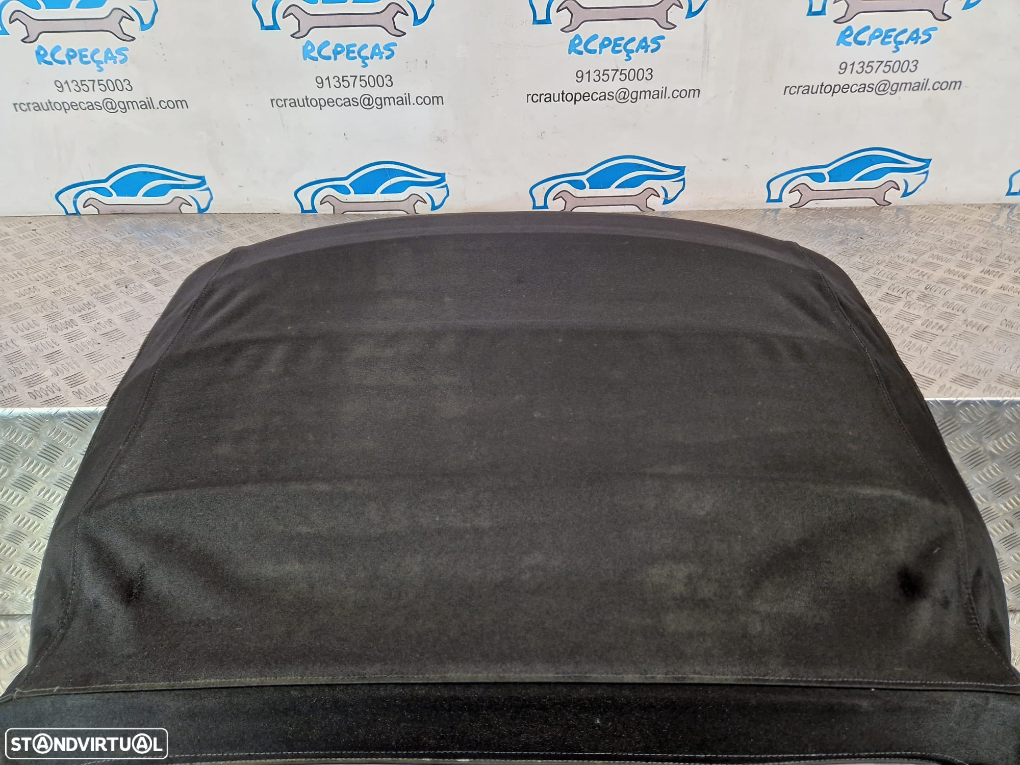 CAPOTA LONA MANUAL BMW Z3 ROADSTER 839979904 8399799 367033 PRETO PRETA - 9