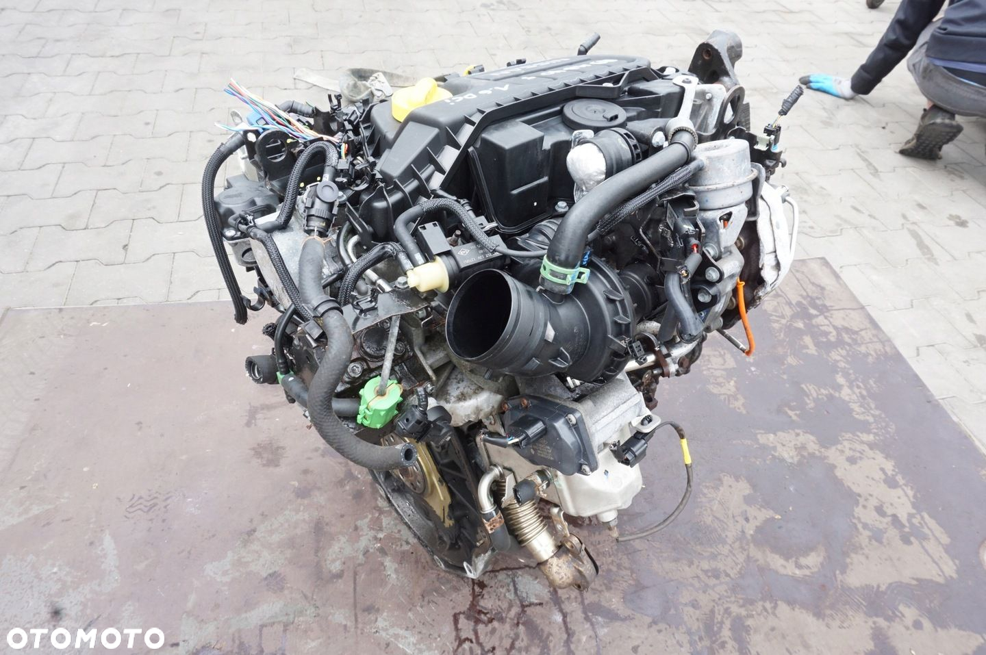 SILNIK R9M B405 NISSAN RENAULT 1.6 DCI 78 TYS KM KOMPLETNY - 7