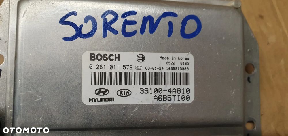 Komputer sterownik silnika Kia Sorento I 2.5 CRDI 39100-4A810 - 5
