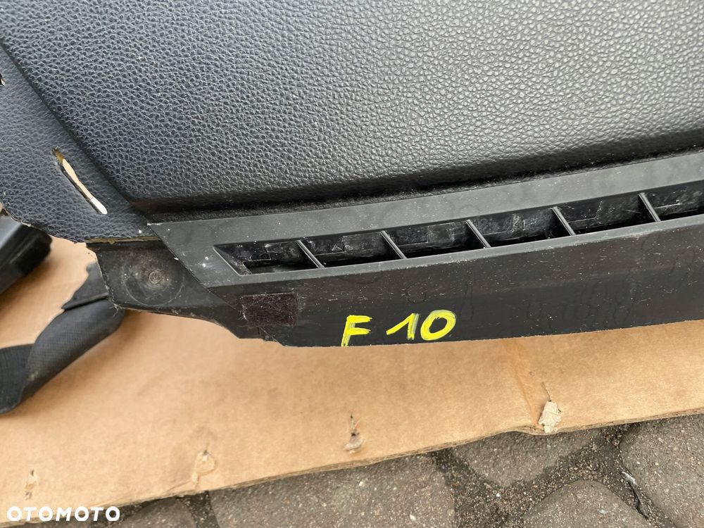 deska rozdzielcza poduszka kolanowa napinacze komplet bmw f10 f11 europa - 7