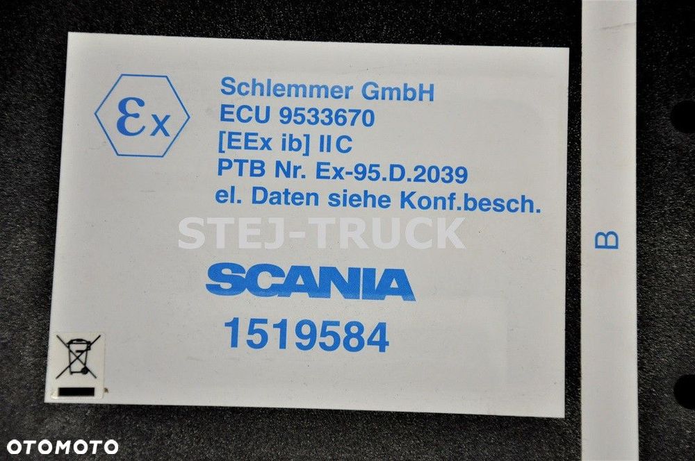 STEROWNIK, JEDNOSTKA STERUJĄCA, ECU, SCANIA, 1519584, - 4