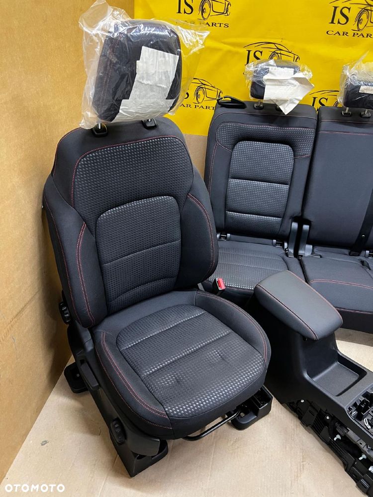 KOMPLET FOTELE MATERIAŁOWE WNĘTRZE TUNEL ŚRODKOWY FORD KUGA ST-LINE MK3 - 7