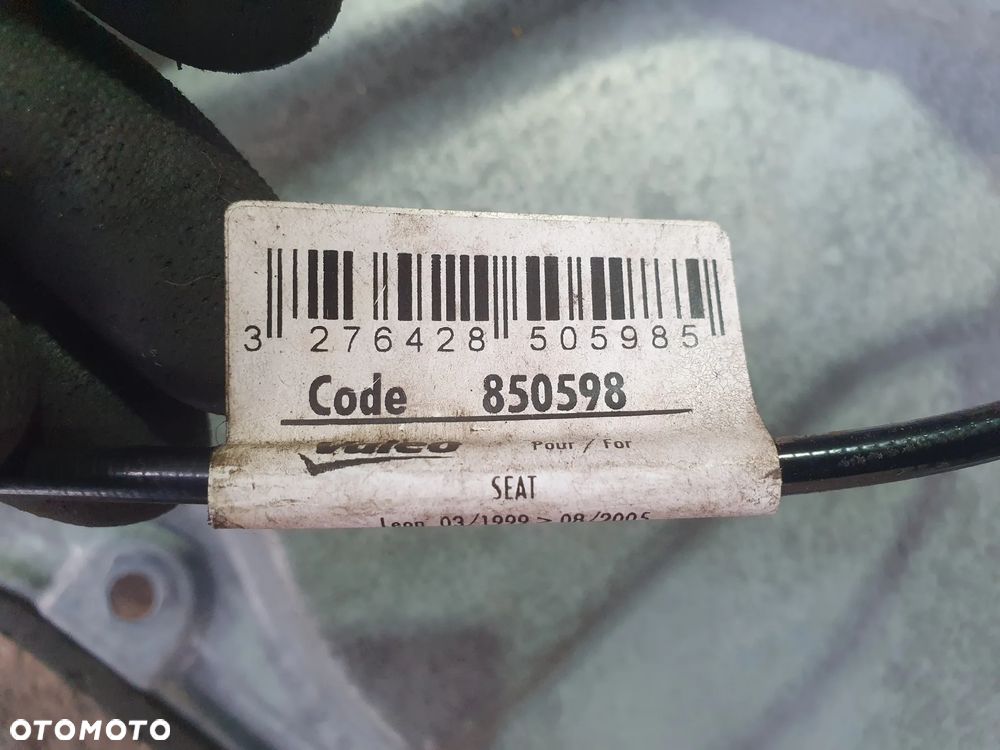 MECHANIZM PODNOŚNIK SZYBY LEWY PRZÓD SEAT TOLEDO II 1M0837755 EUROPA - 6