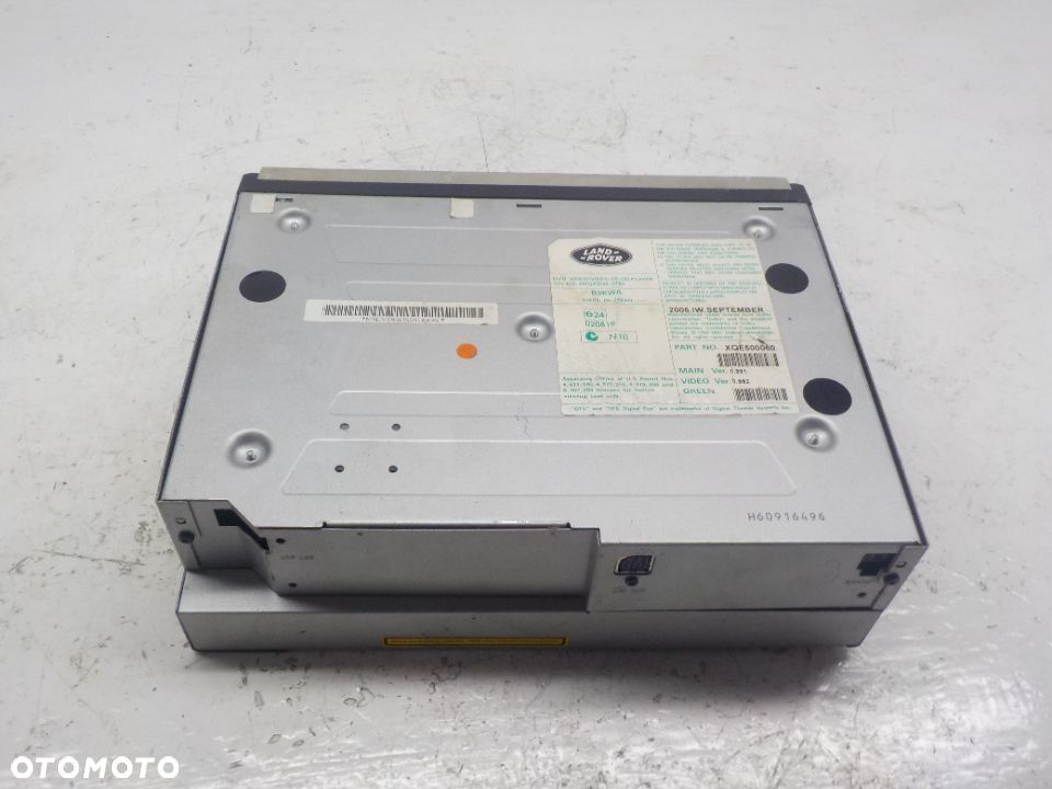 RANGE ROVER L322 VOGUE ODTWARZACZ PŁYT CD DVD XQE500060 - 2