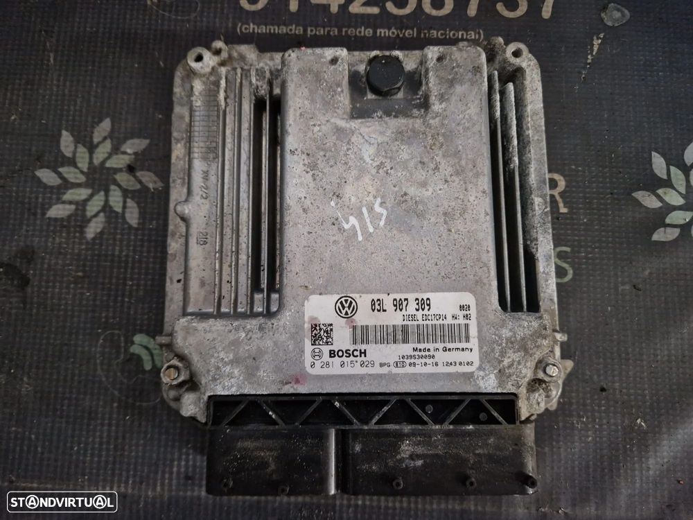 Centralina usada BOSCH 03L 907 309 VW PASSAT CC 2.0 TDI CBA