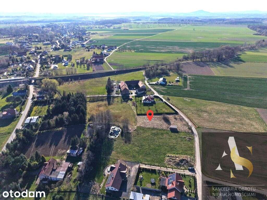 Słoneczna działka budowlana w Studniskach Górnych - Pełny obrazek: 2/8