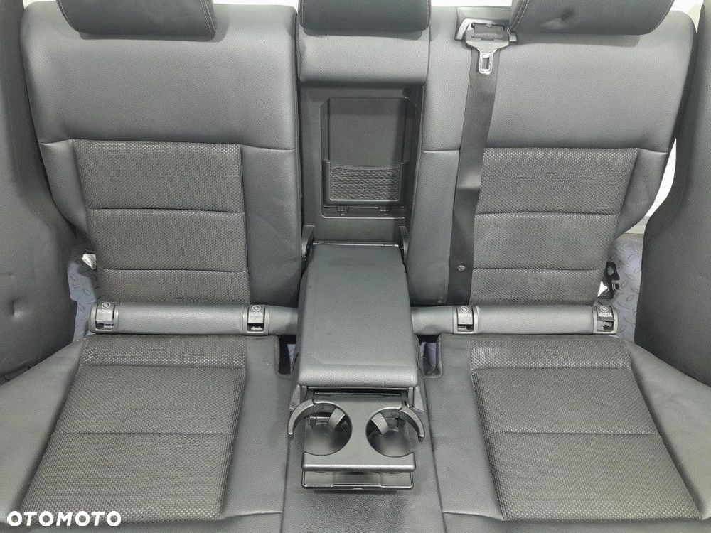 E KLASA W212 LIFT SEDAN FOTELE KANAPA BOCZKI PÓŁSKÓRA KOMPLET - 6