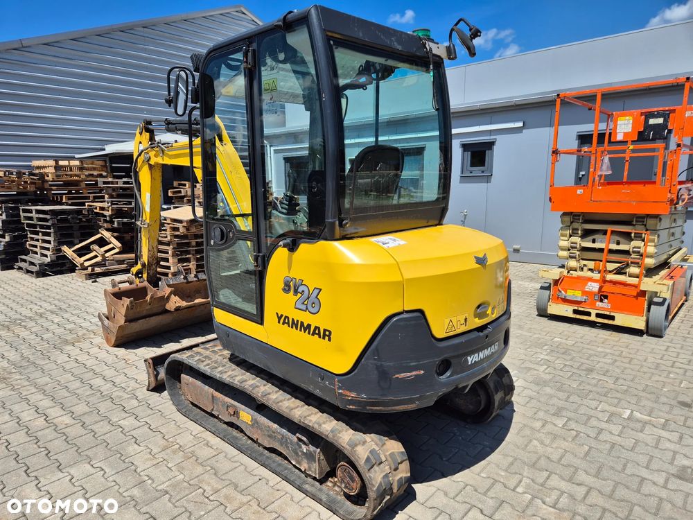 Yanmar Minikoparka Yanmar SV26 2020r 2300mtg 3 łyżki szybkozłącze CAT KUBOTA JCB - 2