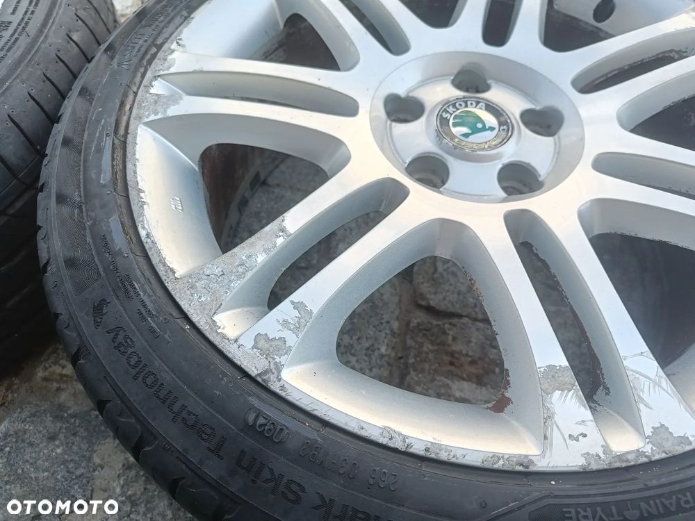 Felgi Aluminiowe 18 Skoda Superb 2 II 5x112 ET46 3T0601025E Koła Seat Audi VW 7,5J18H2 - 29