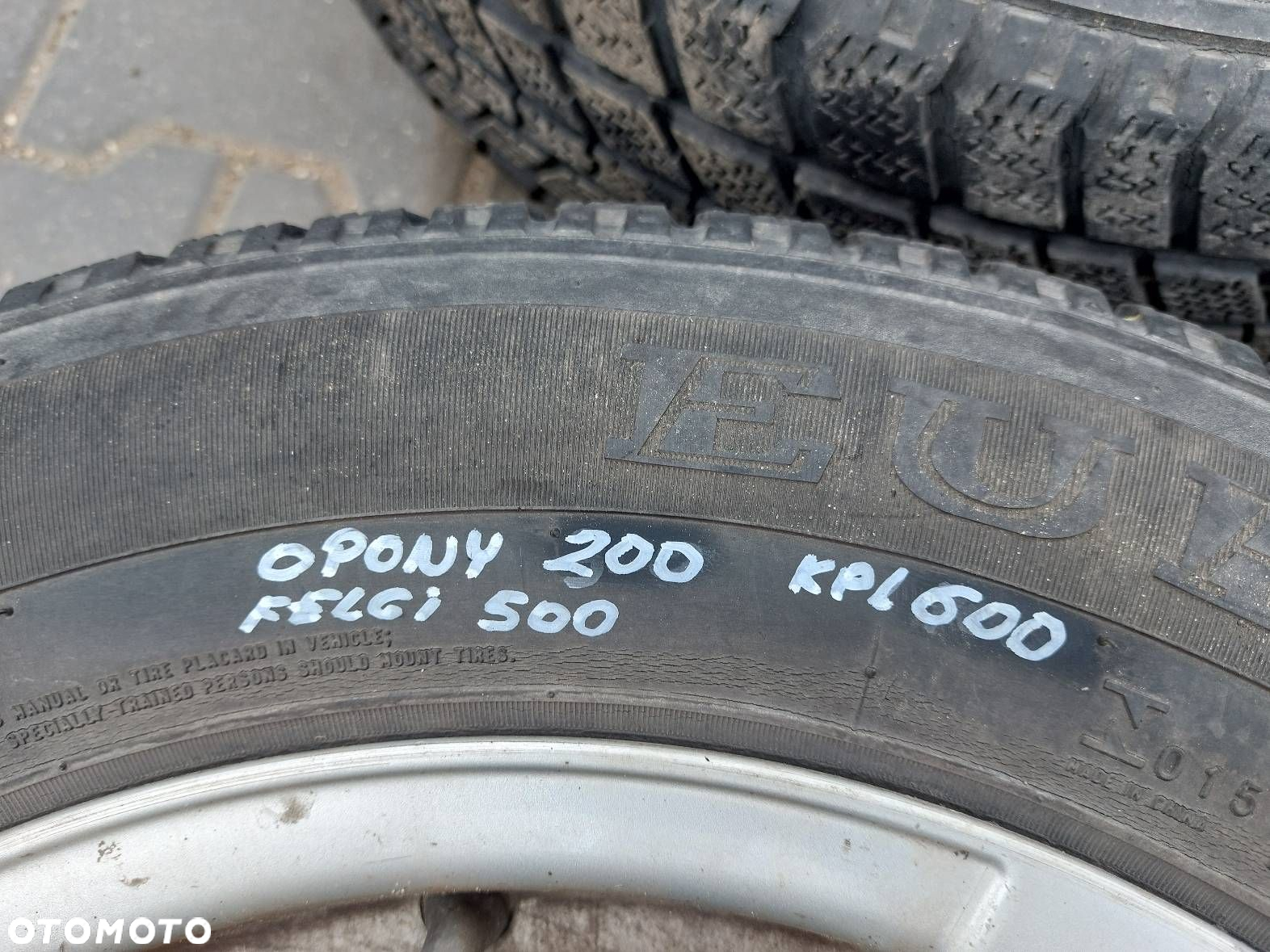 FELGI ALUMINIOWE 4 SZT KOMPLET 5x112 6,5Jx15 ET45 FI57,1 VW KBA46258 - 2