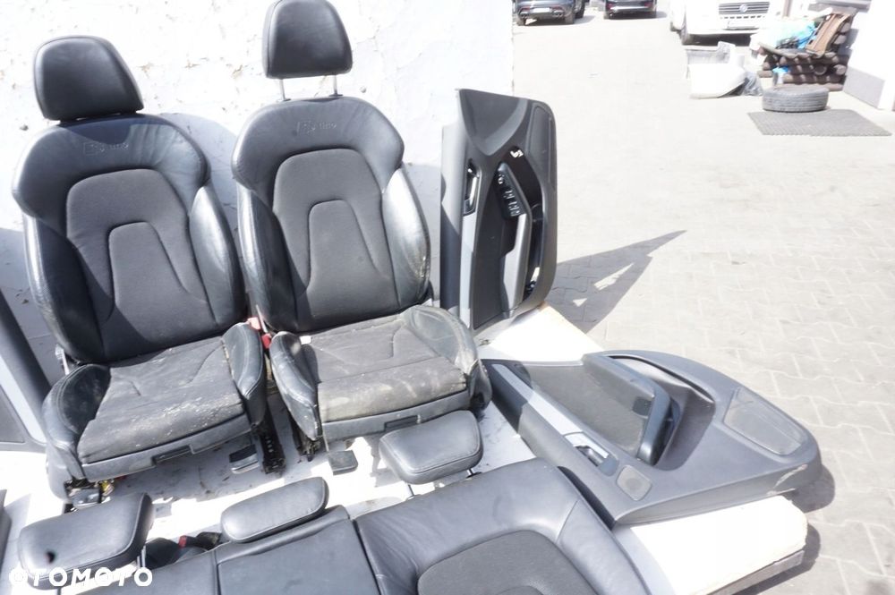 FOTEL SIEDZENIA SKÓRA S-LINE SEDAN AUDI A4 B8 - 4