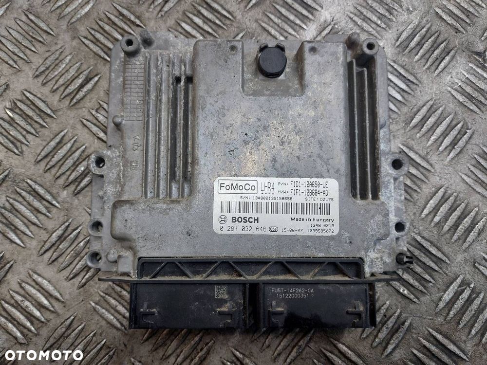 KOMPUTER STEROWNIK SILNIKA FORD C-MAX MK2 LIFT 1.5 TDCI F1D1-12A650-LE - 1