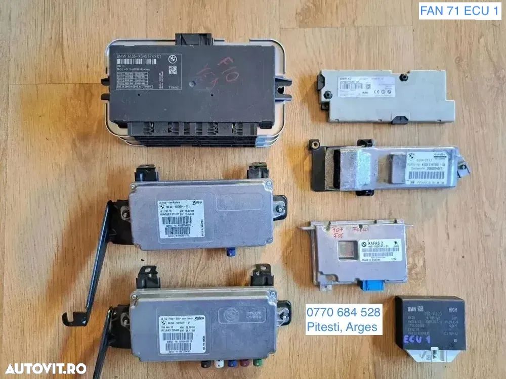 Calculator modul ECU FRM III modul camera marsarier modul camera 360 modul antena modul centura sth modul kafas modul pdc bmw f07 f26 f25 f30 f04 f10 f03 lci f02 lci g30 f98 - 1