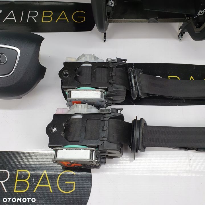 AUDI A5 LIFT DESKA ROZDZIELCZA KONSOLA KOKPIT PULPIT PODUSZKI AIRBAG AIR BAG PASY KIT SET - 8