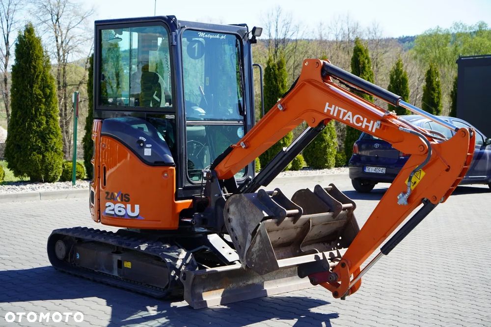 Hitachi ZX26U-6 CR / MINIKOPARKA / 2022 ROK / 1900 MTH / KOMPLET ŁYŻEK - 17