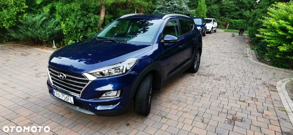 Hyundai Tucson blue 1.6 CRDi 4WD DCT Premium - 11