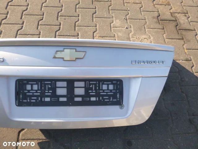 KLAPA TYŁ TYLNA KOMPLETNA CHEVROLET AVEO II T250 SEDAN 07-11 - 4