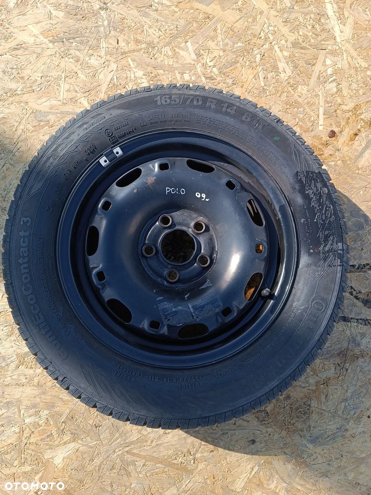 KOŁO DOJAZDOWE ZAPASOWE 165/70/14 VOLKSWAGEN POLO 5X100 - 1
