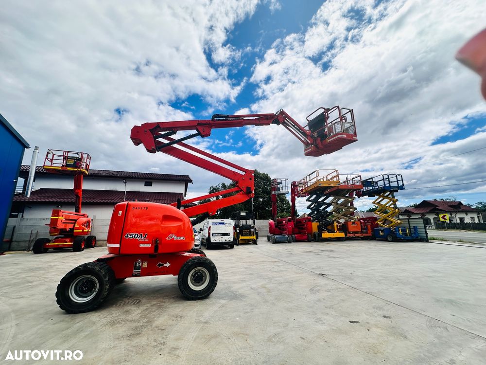 JLG 450AJ seria II din 2010 nacela brat articulat 16 metri diesel chirie vanzare  Valcea Pitesti Bucuresti Slatina Craiova Droberta Turnu Severin Cluj Sibiu Deva Alba - 3