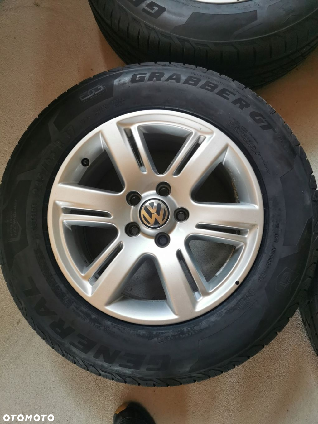 ALUFELGI KOŁA LETNIE VW AMAROK T5 5X120 245/65/R17 8J ET49 2H0601025J - 3