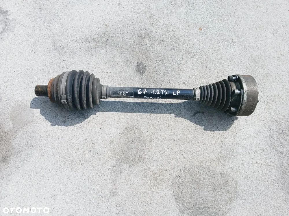 Półoś Przód Przednia Lewa 1K0407271BK Audi VW Seat Skoda - 1