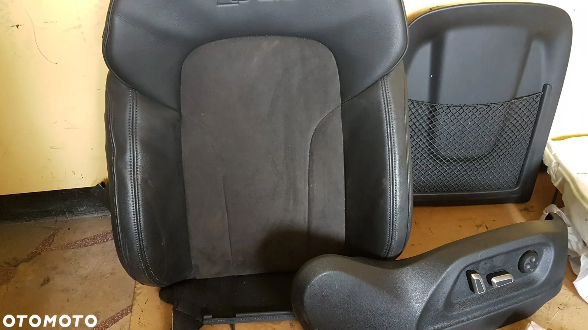 Elementy fotela prawego Audi SQ5 PODUSZKA SILNICZKI PODGŁÓWEK - 11
