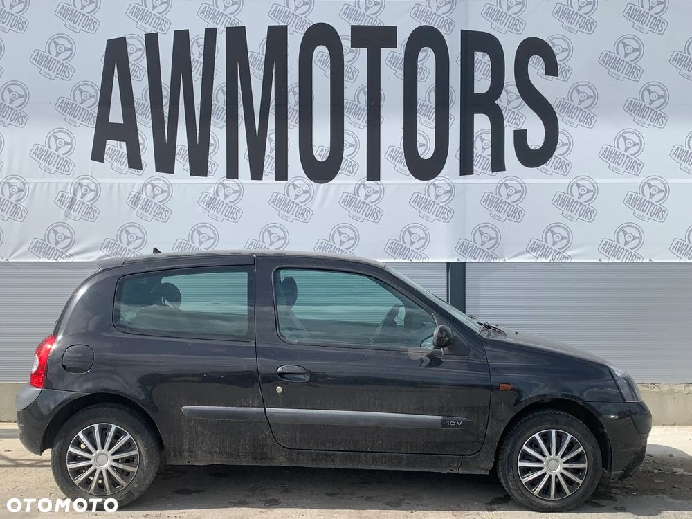 RENAULT CLIO 2001 *SAMOCHÓD NA CZĘŚCI* 2293 MASKA LAMPA DRZWI LUSTERKO ZDERZAK GRILL BŁOTNIK KLAPA BELKA PRAWE LEWE PRZÓD TYŁ - 1