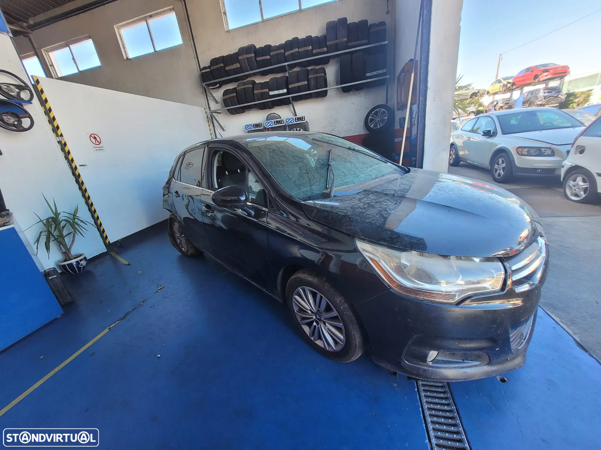 Citroen C4 1.6 HDI de 2013 ás peças - 2